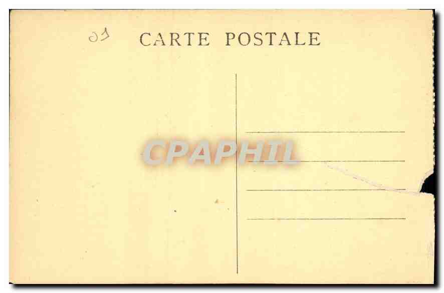 CPA Bellegarde la Porte du Rhone et vue generale  — Back