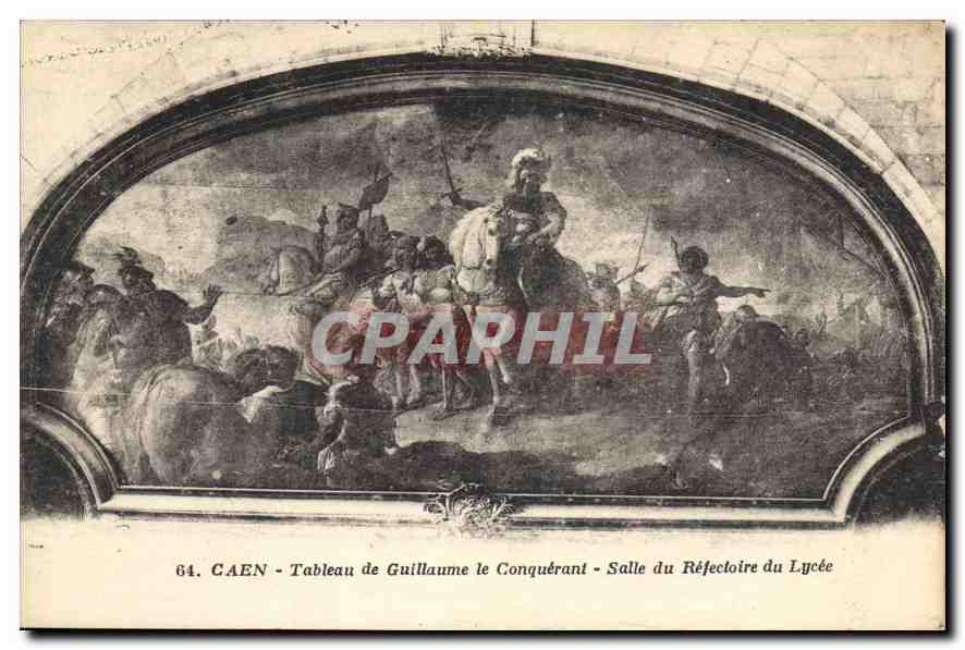 CPA Caen Tombeau de Guillaume le Conquerant Salle du Refectoire du Lycee 