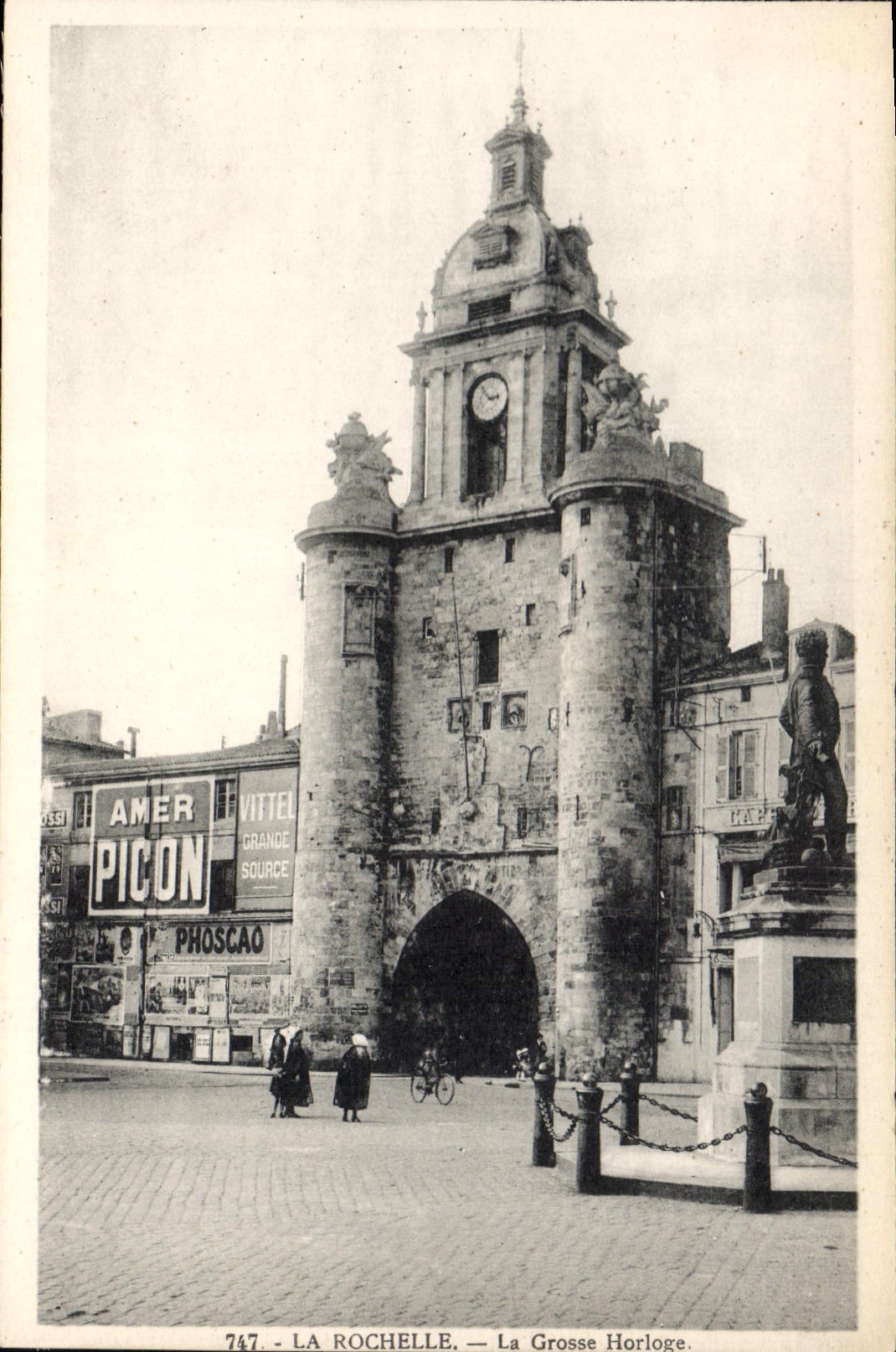 CPA La Rochelle La Grosse Horloge 