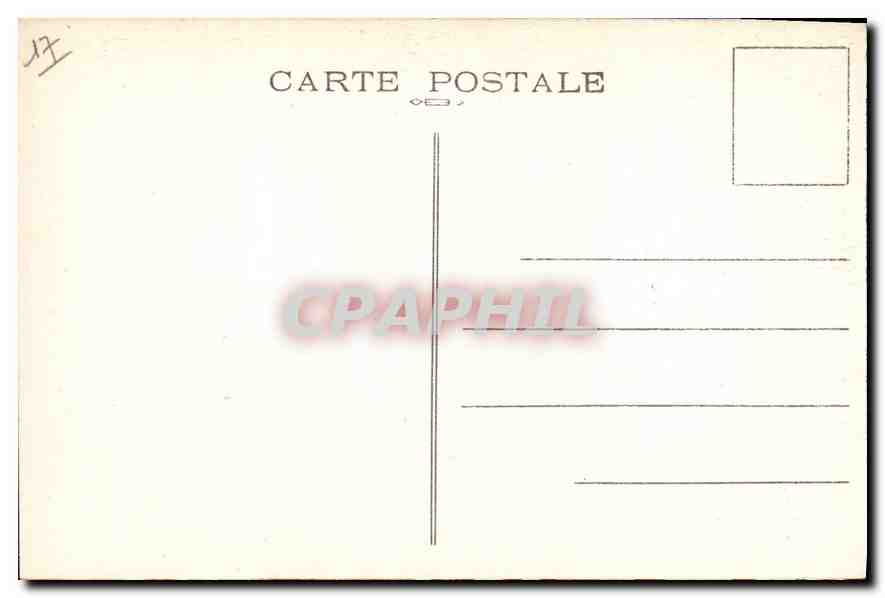 CPA La Rochelle La Grosse Horloge  — Verso
