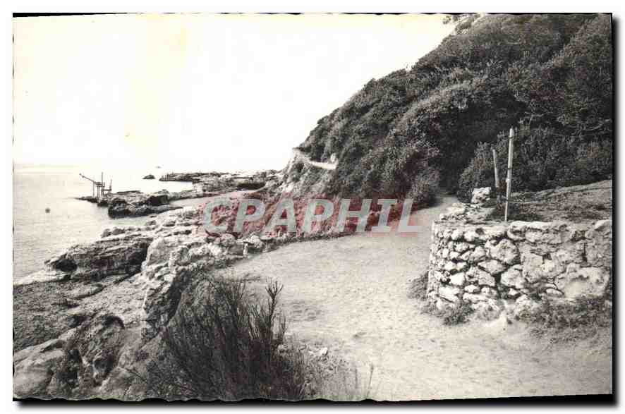 CPA St Palais sur Mer Le Petit Sentier des Pierrieres 