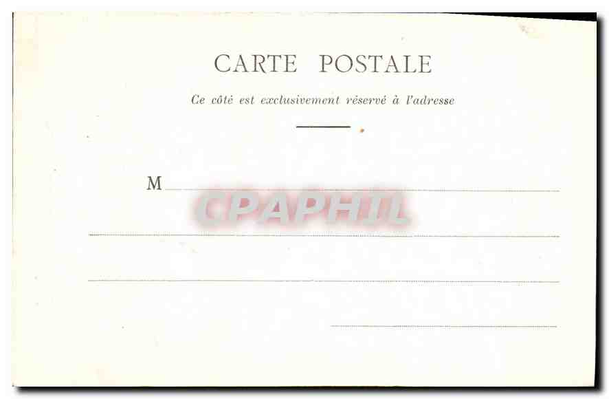 CPA Nancy Interieur de la Synagogue Judaica Jif — Verso