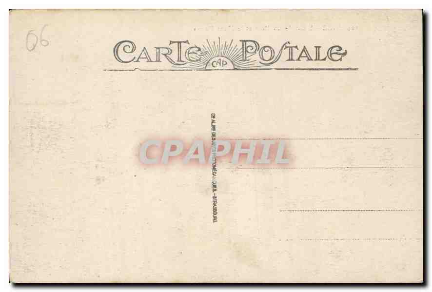CPA Nice L'Entree du Port et le Mont Boron  — Rückseite