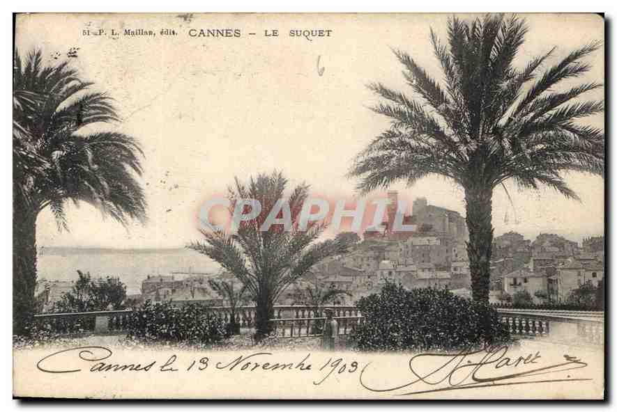 CPA Cannes Le Suquet 