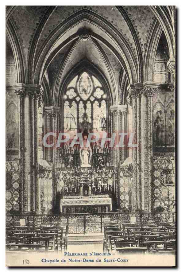 CPA Pelerinage d'Issoudun Chapelle de Notre Dame du Sacre Coeur 