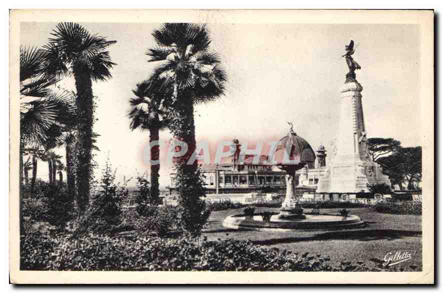 CPA Cote d'Azur Artistique Nice La Jetee Promenade et les Jardins Albert Ier 