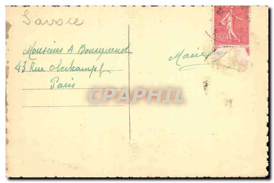 CPA Abbaye d'Hautecombe la Chapelle des Princes  — Rückseite