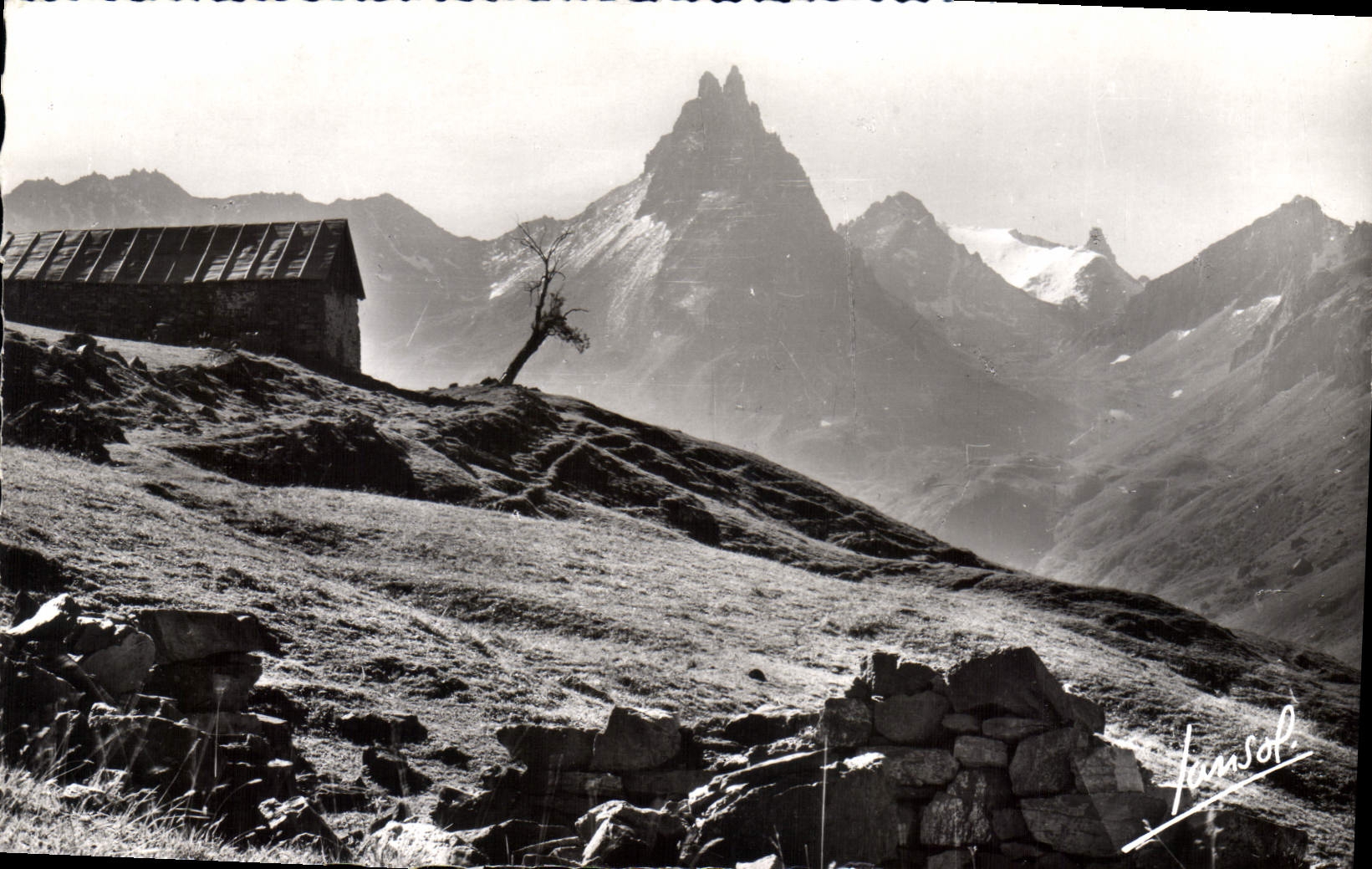 CPA Valloire Savoie l'Aiguille Noire 