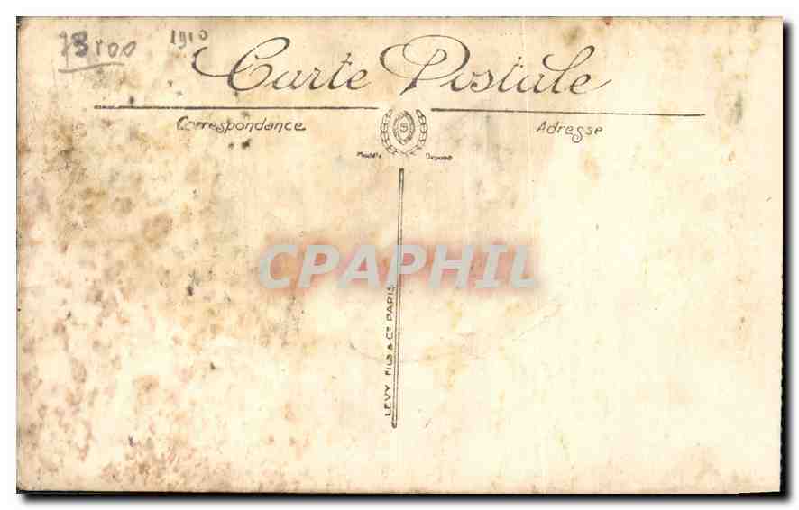 CPA Aix les Bains la Chambotte et le Lac du Bourget  — Verso