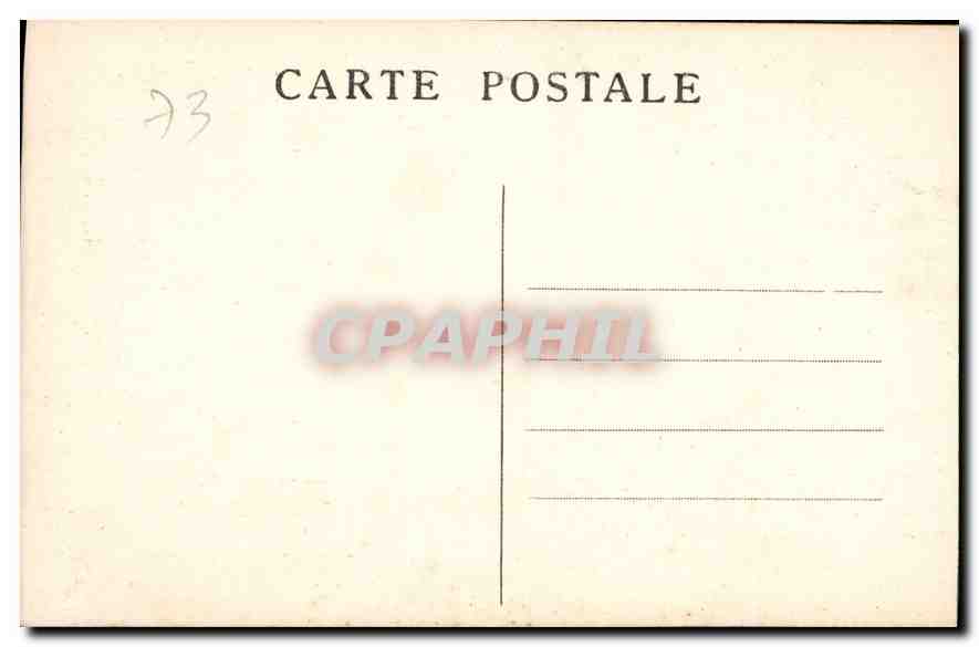 CPA Chambery la Metropole Nef Laterale Gauche Notre Dame du Pilier  — Rückseite