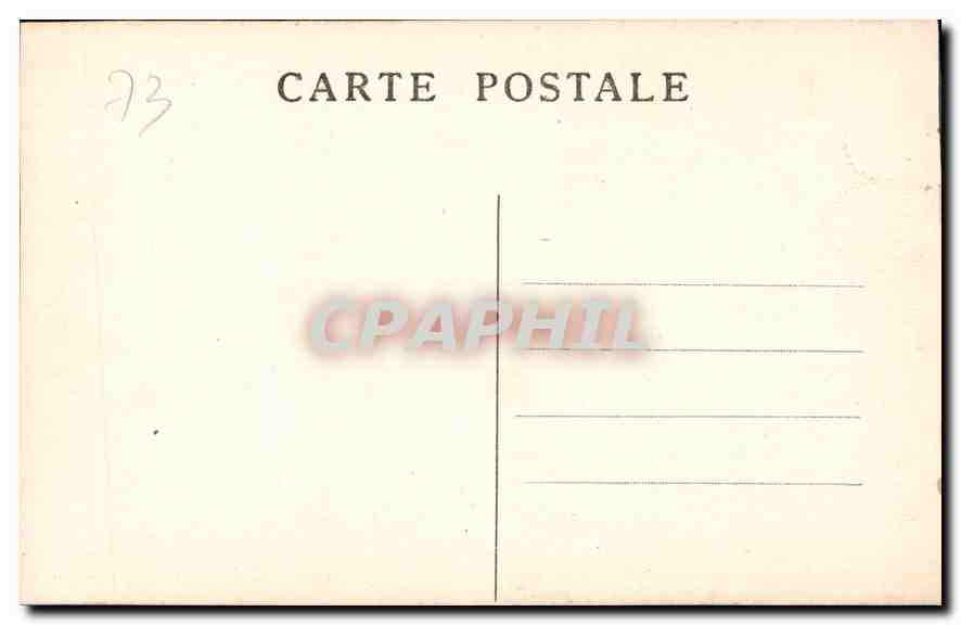 CPA Chambery la Metropole Chapelles de l'Abside  — Rückseite