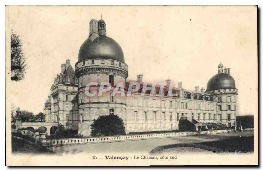Valençay - Le Château, côté sud — B.F.A., Paris 26 — n° 15