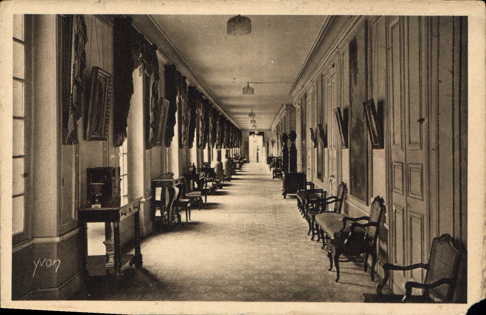 CPA Chateau de Valencay Galerie du Premier Etage 
