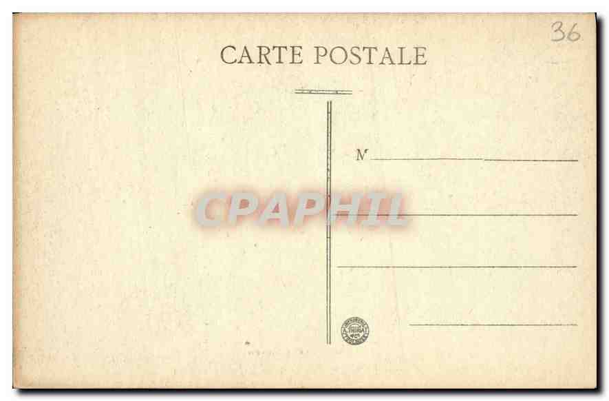 Châteauroux — Le Musée - Vestibule du 1er étage — Edition G.G. et fils — Reverso