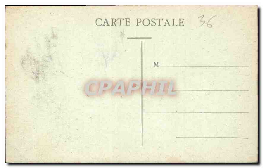 CPA Valencay Indre le Chateau facade occidentale  — Rückseite