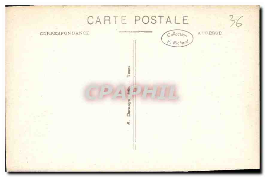 SSE (Indre) - Kirche - Die 12. Jahrhundert-Krypta — R. D. — Rückseite