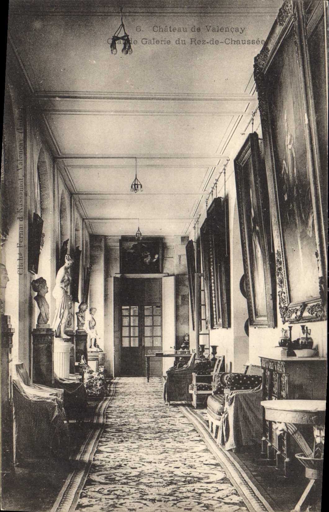 Schloss Valençay — Grande Galerie du Rez-de-Chaussée — Cliché Perna d'Kessamud
