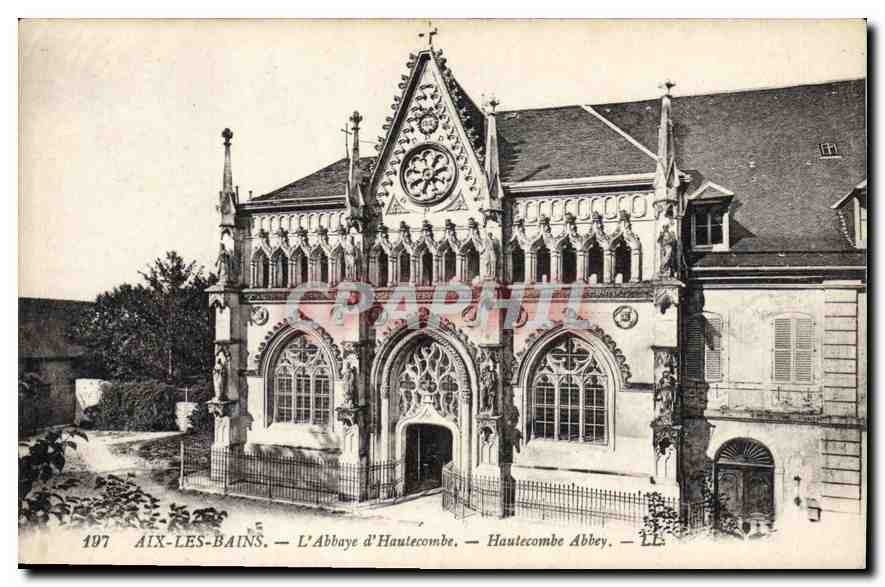 CPA Aix les Bains l'Abbaye d'Hautecombe 