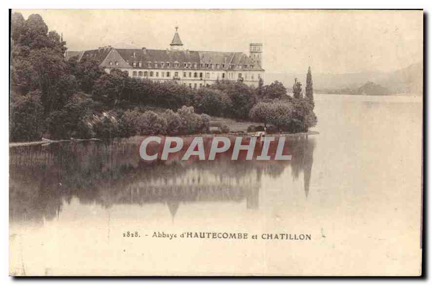 CPA Abbaye d'Hautecombe et Chatillon 
