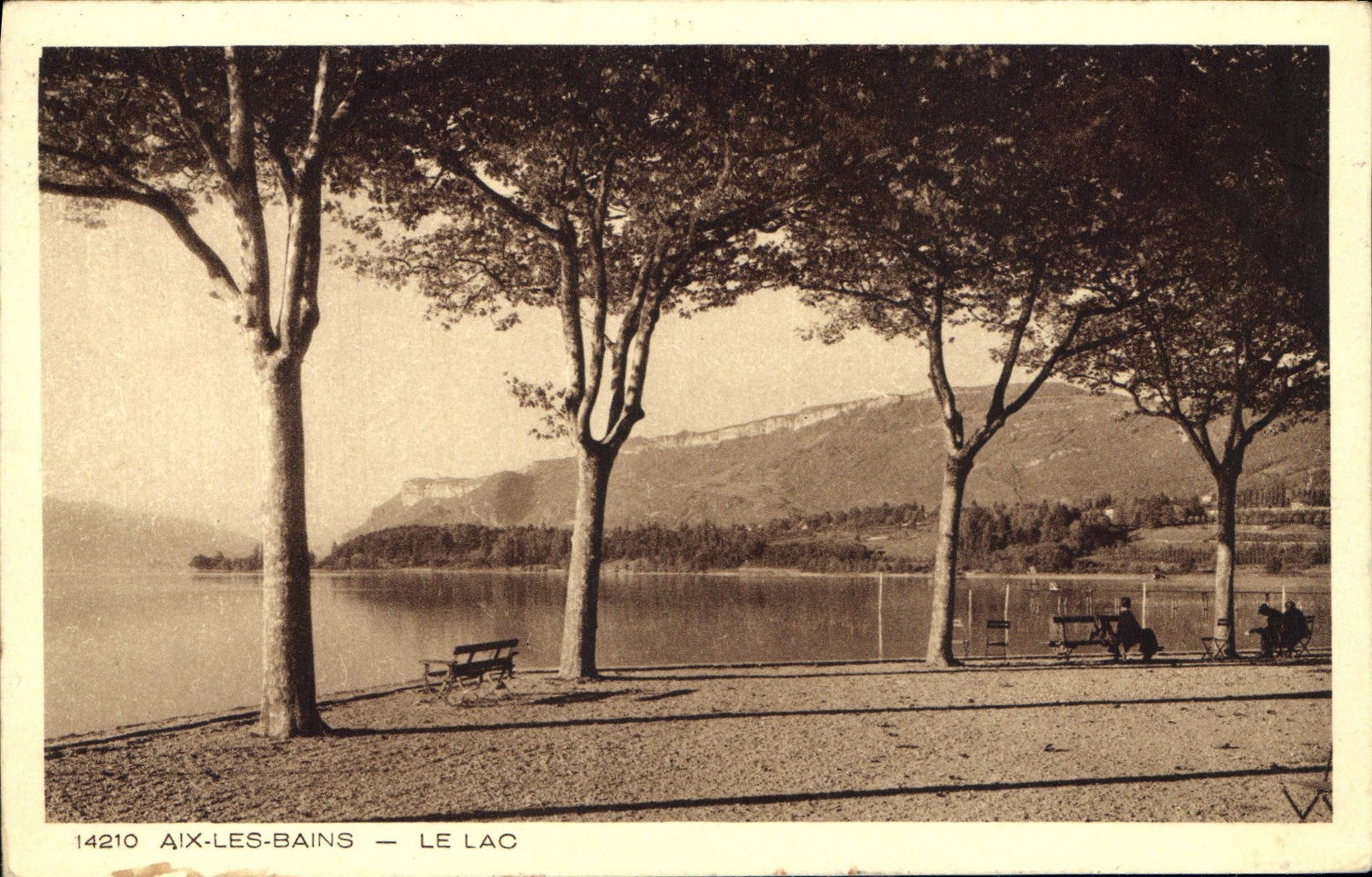 CPA Aix les Bains le Lac 