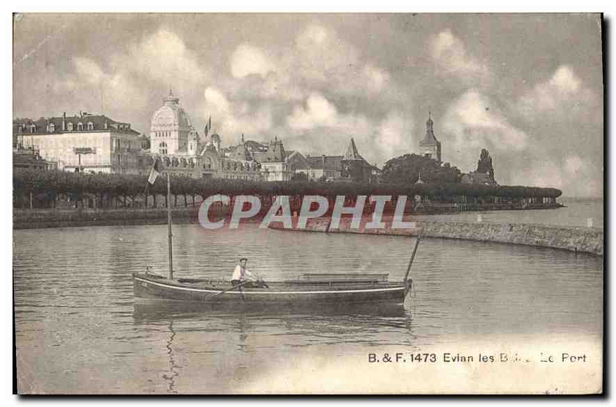 Evian-les-Bains — Le Port — B. & F. 1473
