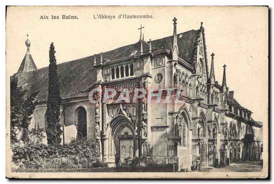 CPA Aix les Bains l'Abbaye d'Hautecombe 