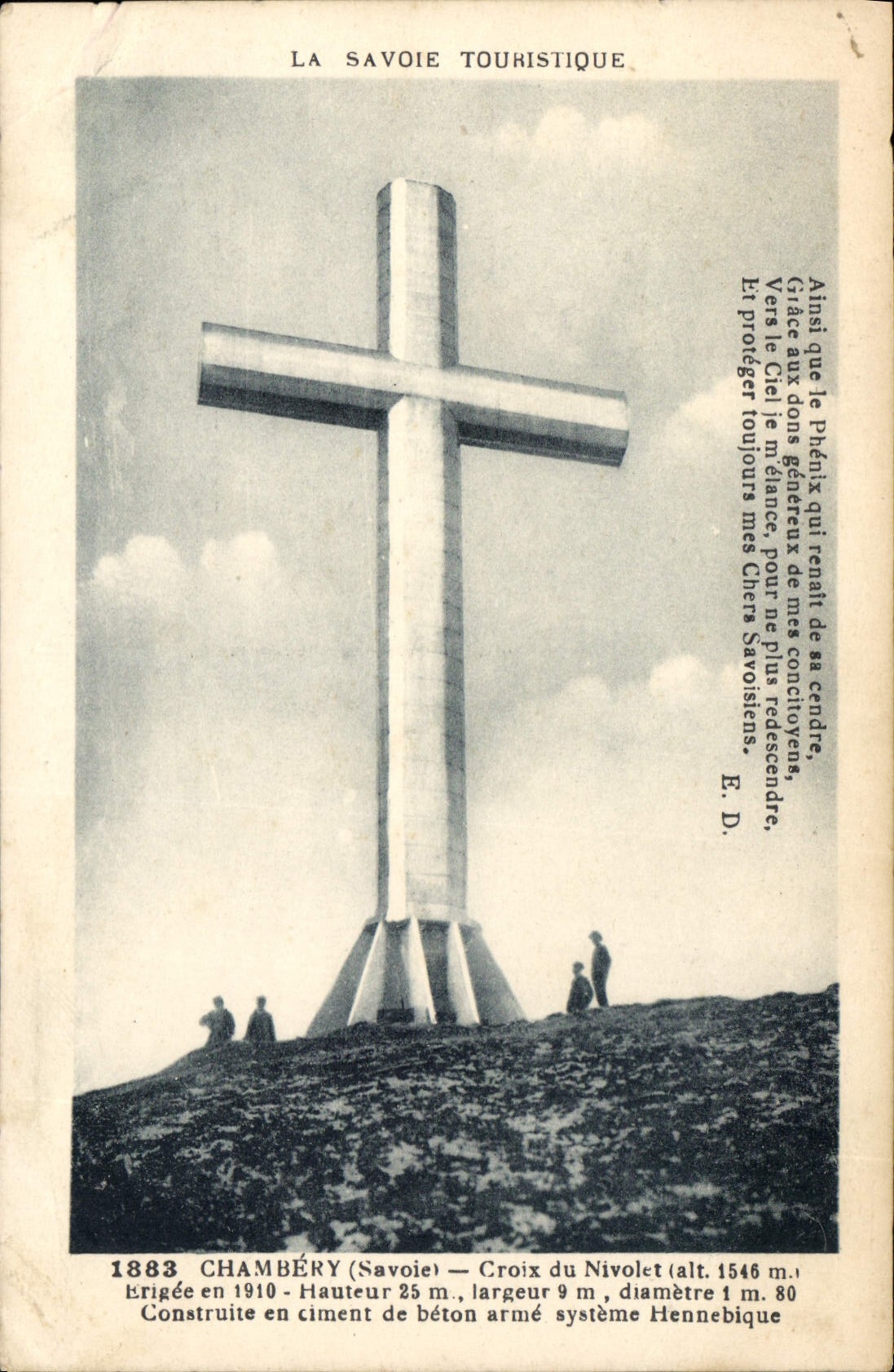 Croix du Nivolet — Chambéry (Savoie) — La Savoie Touristique