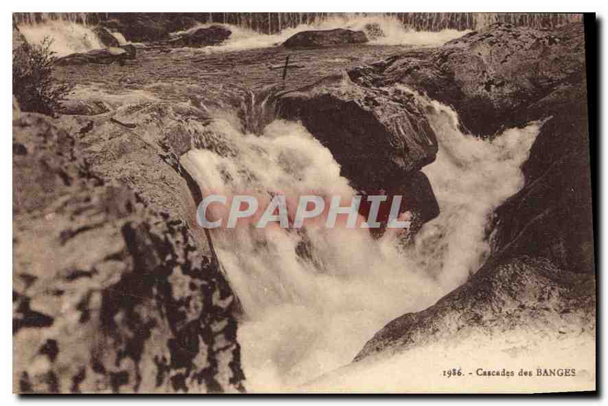 CPA Cascades des Banges 