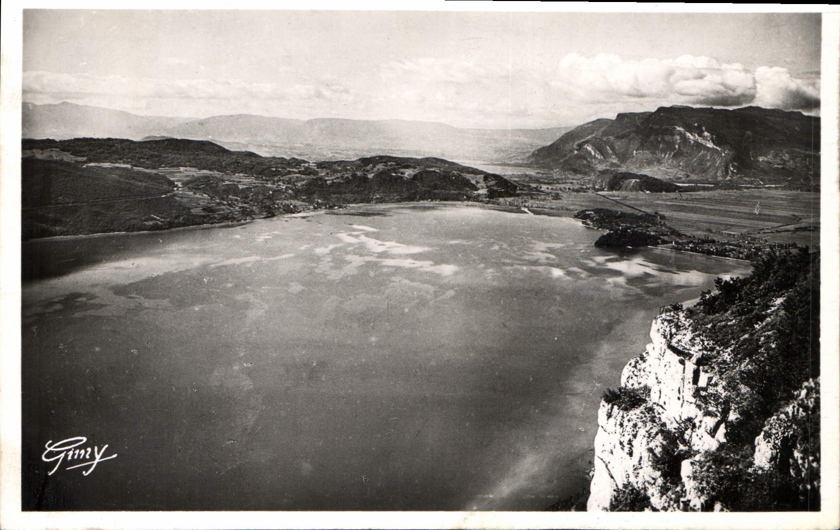 CPA La Savoie Pittoresque le Lac du Bourget vu de la Chambotte 