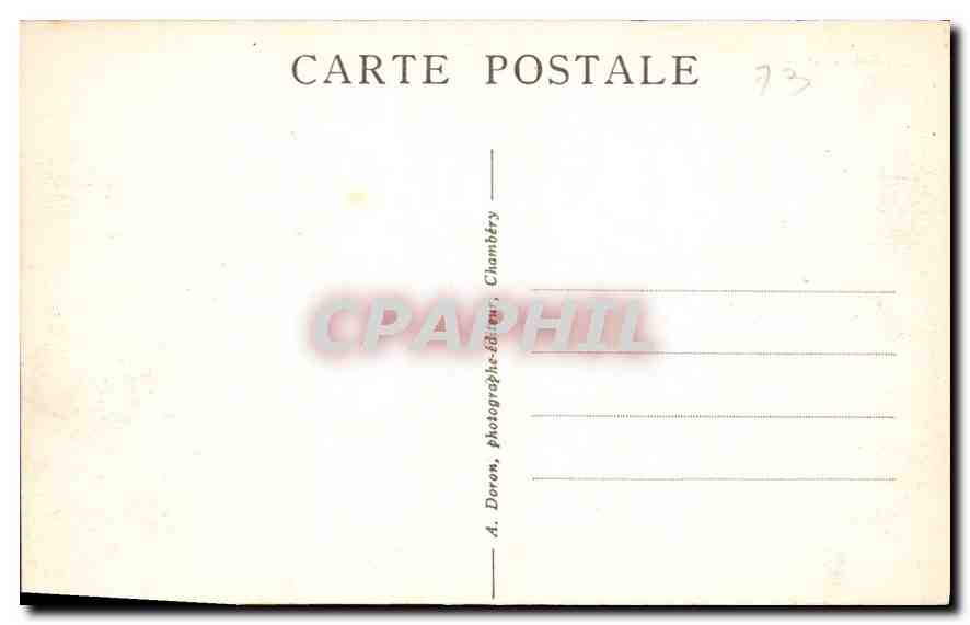 CPA Yenne Defile du Rhone la Maladiere et le fort de Pierre Chatel  — Rückseite