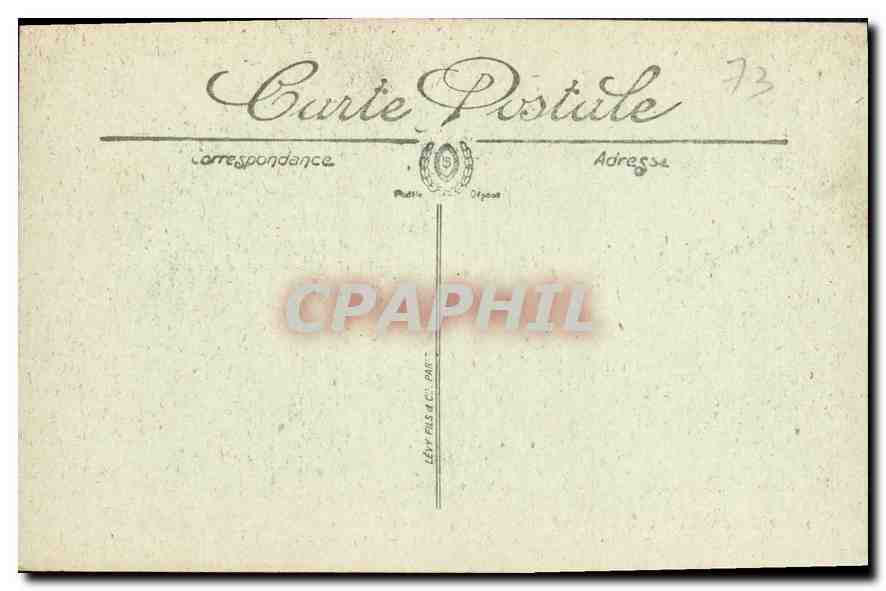 CPA Aix les Bains le Grand Cercle le Fover du Theatre  — Rückseite