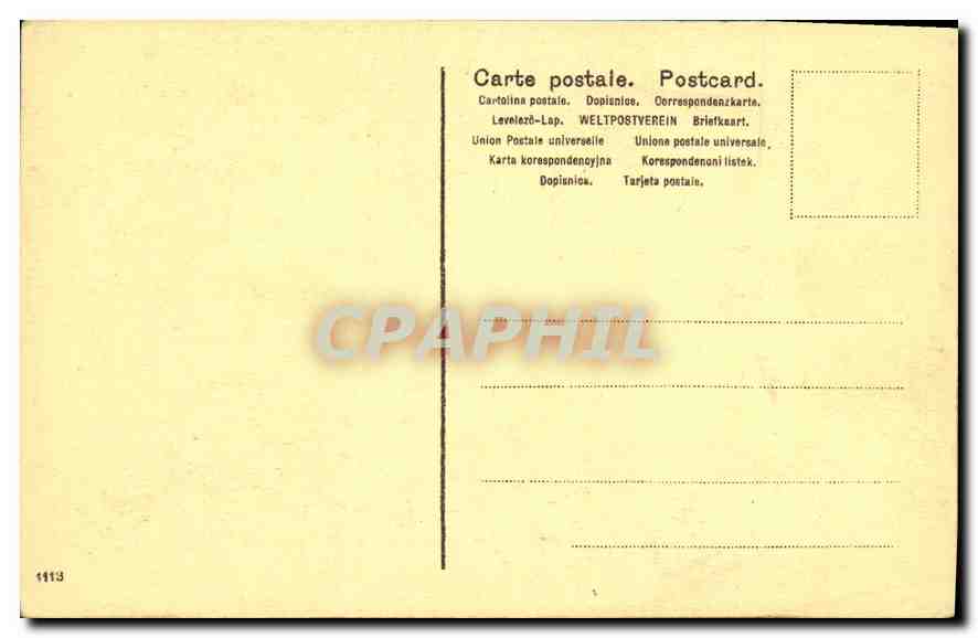 CPA Firenze Galleria Pitti Sposalizio di S Gaterina Tiziano  — Verso
