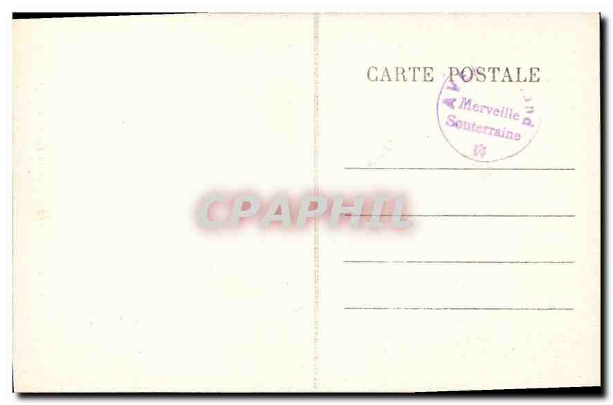 CPA L'Aven Arn dans la Foret Vierge  — Rückseite
