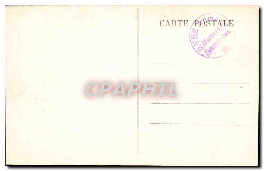 CPA L'Aven Armand dans la Foret Vierge  — Rückseite