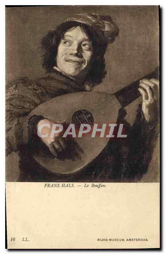 CPA Frans Hals le Bouffon Rijks Museum Amsterdam 