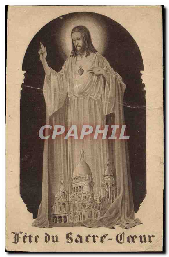 CPA Offert a l'Occasion de la Fete du Sacre Coeur par le Palais de Nouveaute 