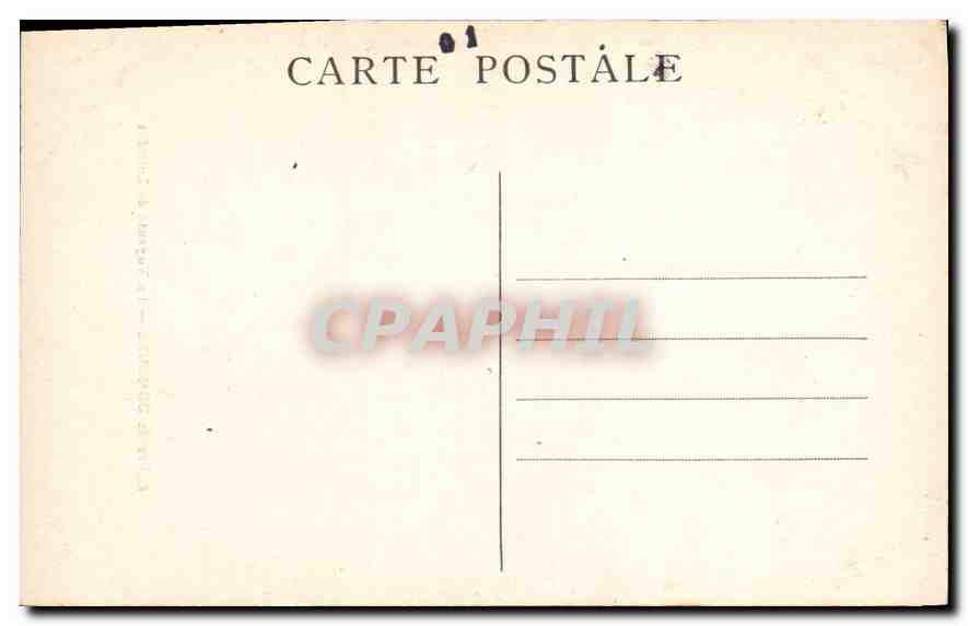 CPA Eglise de Domsure la Voyante de Lourdes  — Verso