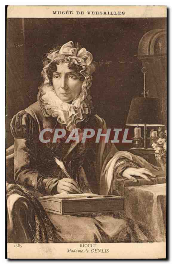 CPA Musee de Versailles Rioult Madame de Genlis 