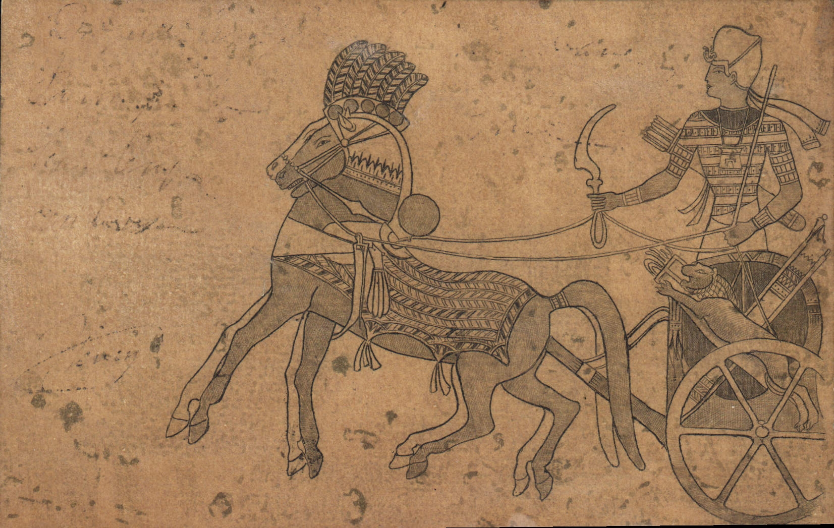 CPA Egypte Pharaon