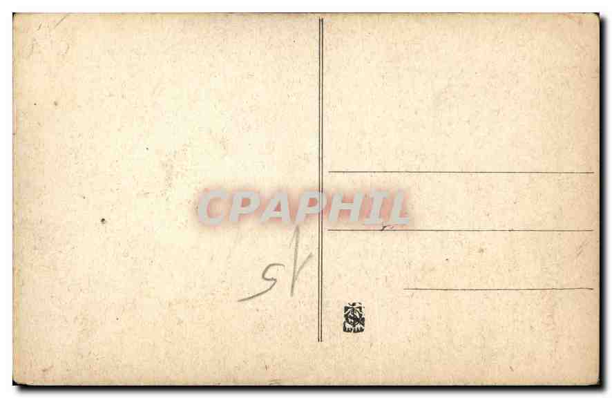 CPA Therese de l'Anfant Jesus a 15 ans et sa Soeur Celine Femme — Verso