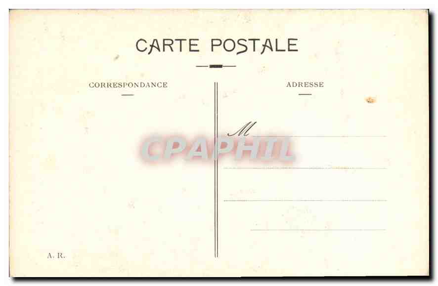 CPA Nimes Musee de la Maison Carree  — Rückseite