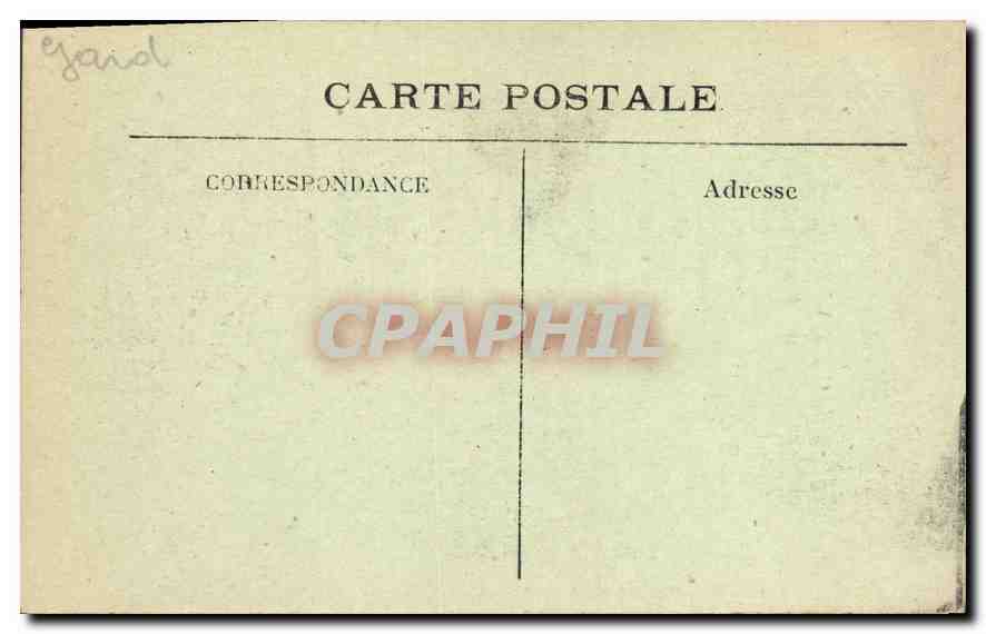 CPA Nimes les Arenes Vue generale  — Rückseite
