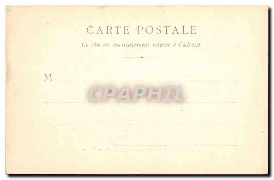 CPA Nimes les Arenes Galerie du I etage  — Rückseite