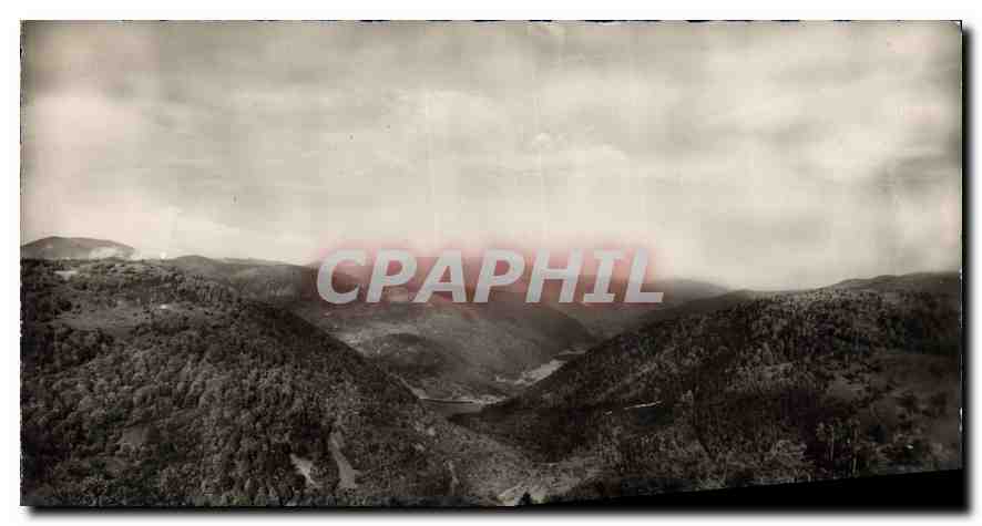 CPA Images de France les Lacs d'Alfed et de Sewen et la Vallee de la Doller Vus du Ballon 