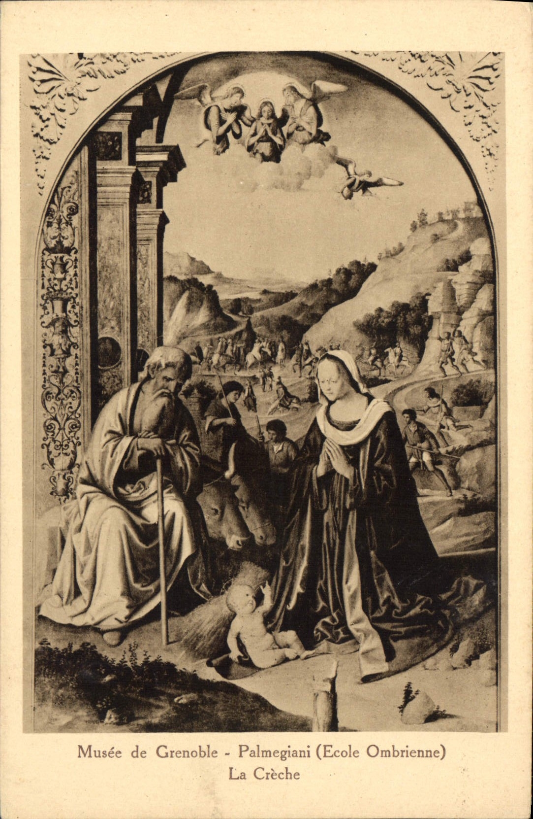 Musée de Grenoble - Palmegiani (École Ombrienne) - La Crèche