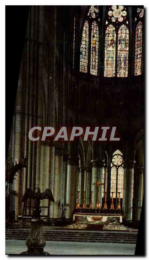 CPA Reims Marne La Cathedrale Notre Dame Le Cent 
