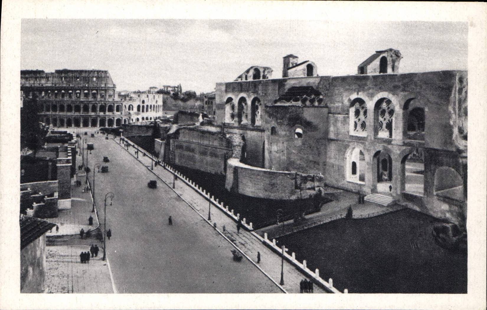 CPA Roma Via dell'Impero Voie de l'Empire 