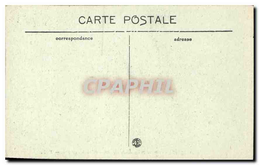 CPA Marseille Vue generale sur Notre Dame de la Garde  — Rückseite