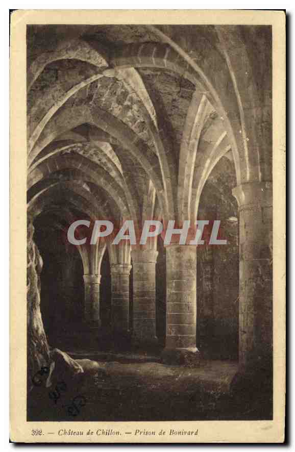 CPA Chateau de Chillon Prison d e Bonivard 