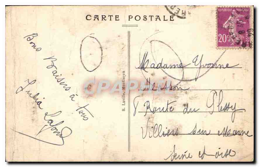 CPA Vallee de la Sioule Viaduc des Fades Le Plus naut d'Europe  — Rückseite